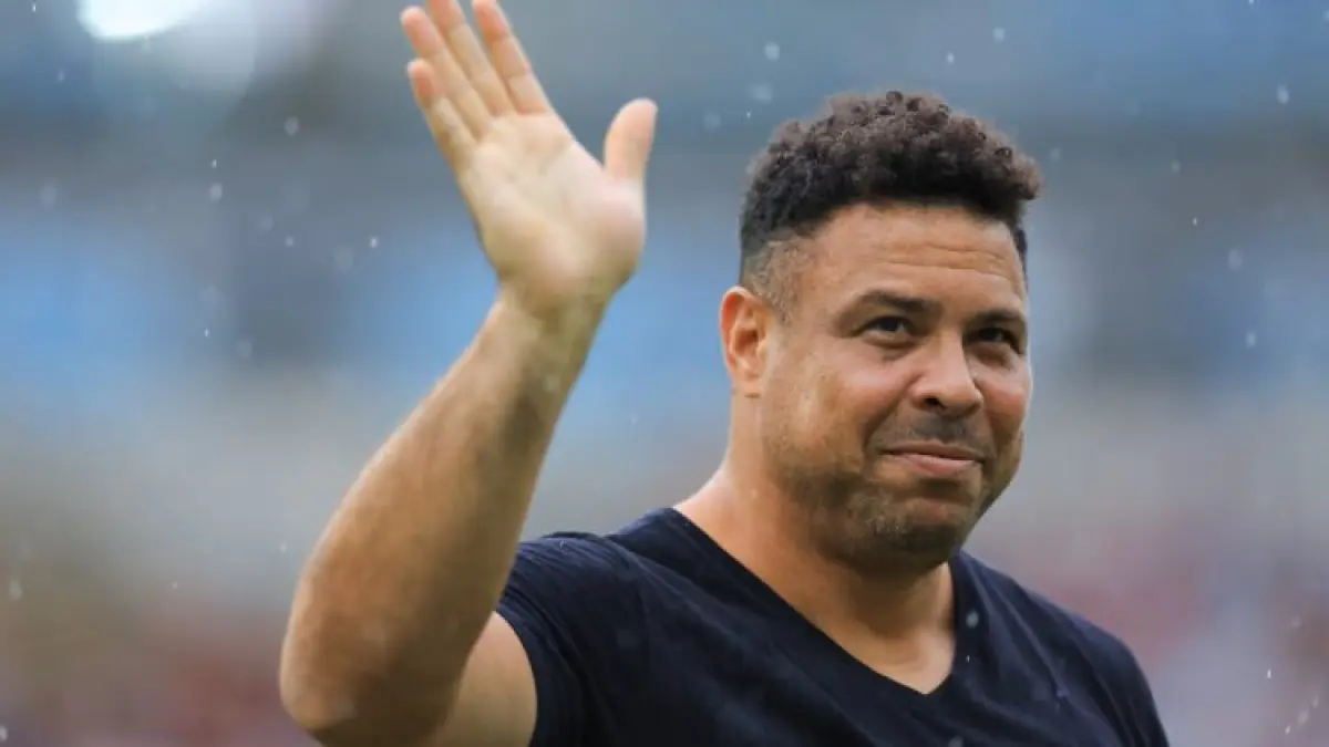 Legenda sepak bola Brasil, Ronaldo Nazario.
