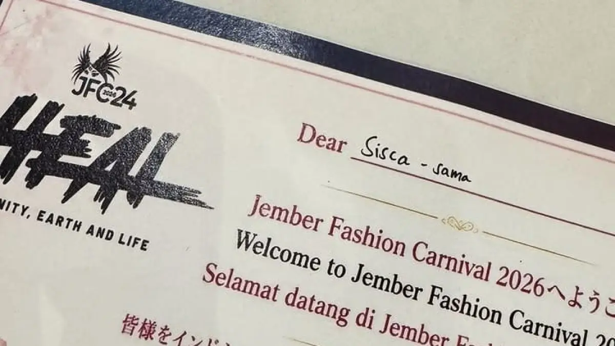 Sisca Saras hadir juga di JFC 2026 (IG JFC 2026)