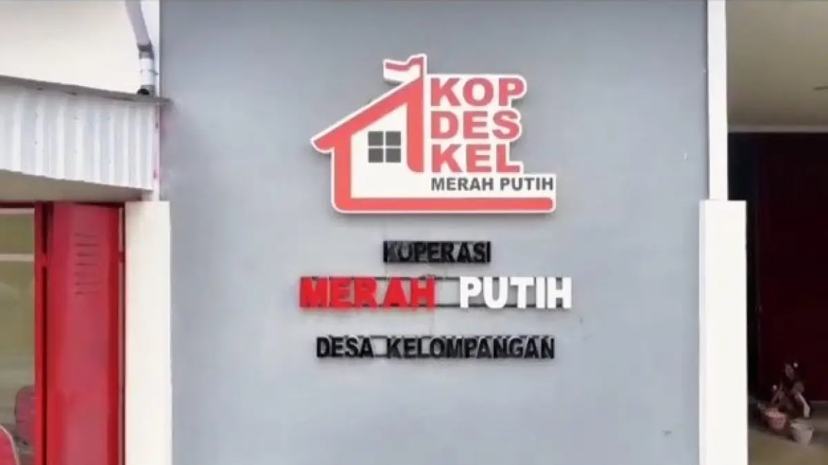 Koperasi Desa Merah Putih Desa Kelompangan. (POSRAMIL)