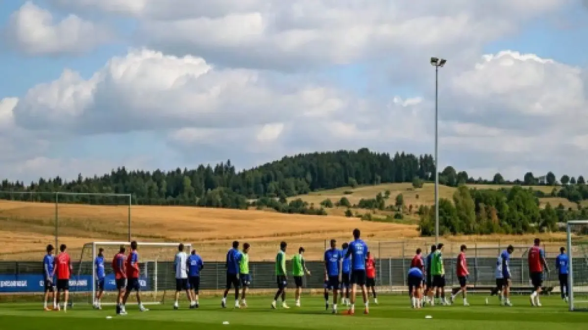 Latihan pra musim Inter Milan