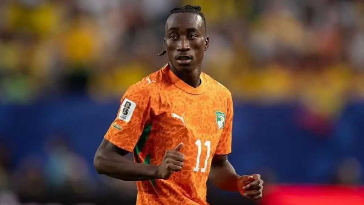 Wonderkid asal Pantai Gading, Yan Diomande, tampil impresif bersama LB Leipzig di musim 2025/2026 dan mencuri perhatian pada piala dunia 2026. (BBC)

