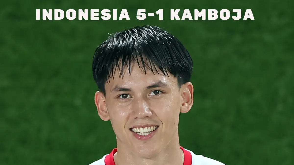 Lee Baker Cetak Hattrick, Timnas Geprek Kamboja 5-1