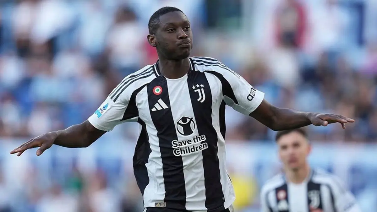 Randal Kolo Muani saat membela Juventus