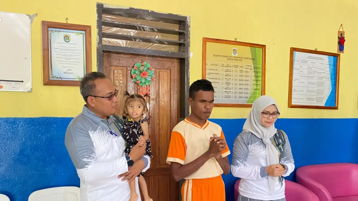 Peduli Sesama, Lapas Saumlaki Gelar Bakti Sosial di Panti Asuhan Bakti Luhur