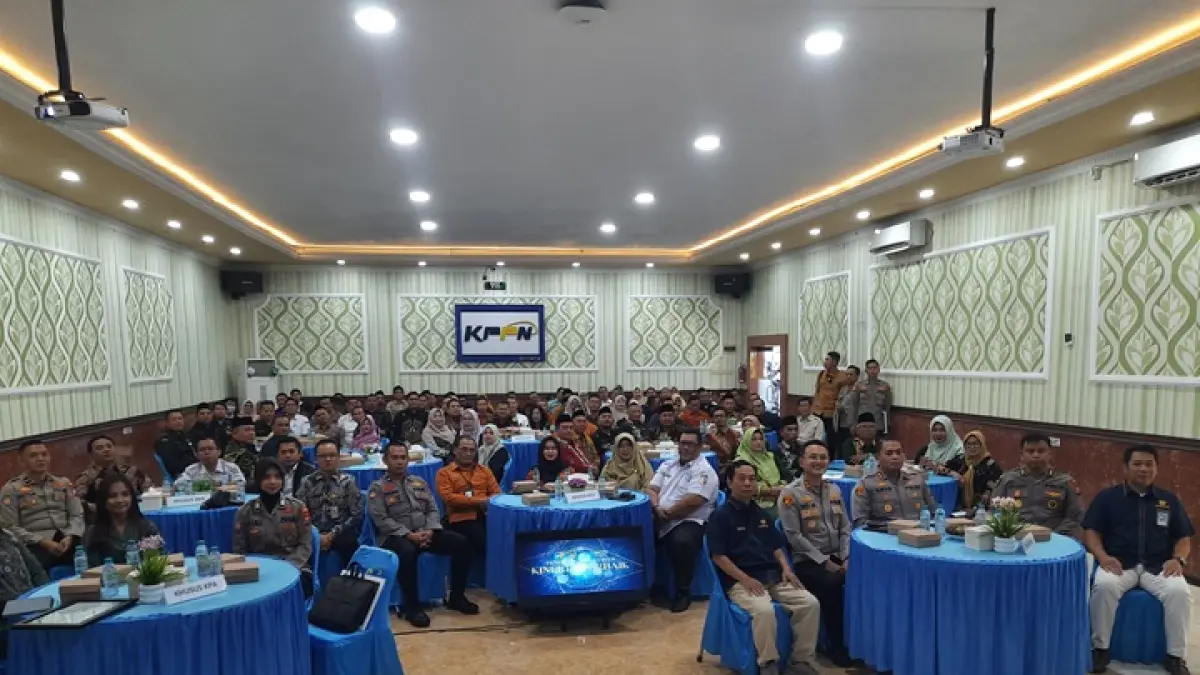 MENGIKUTI:Sebagian Satker di beberapa daerah saat mengikuti kegiatan di kantor KPPN Bondowoso

