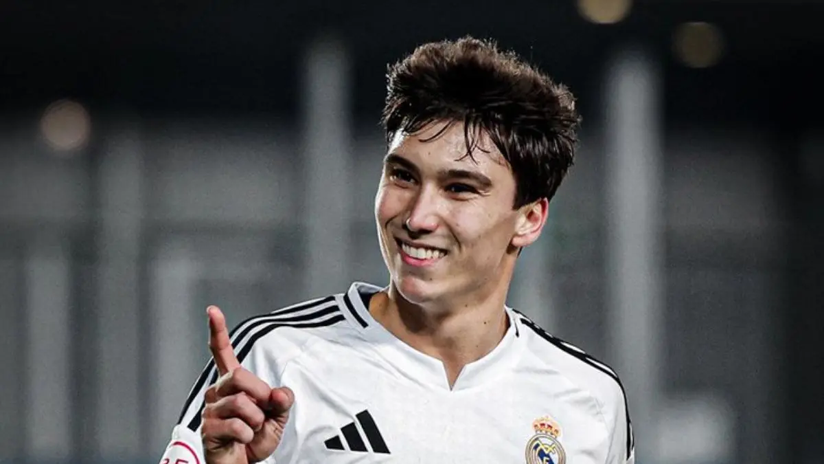 Real Madrid resmi lepas Gonzalo Garcia. (@FabricaMadrid/X)