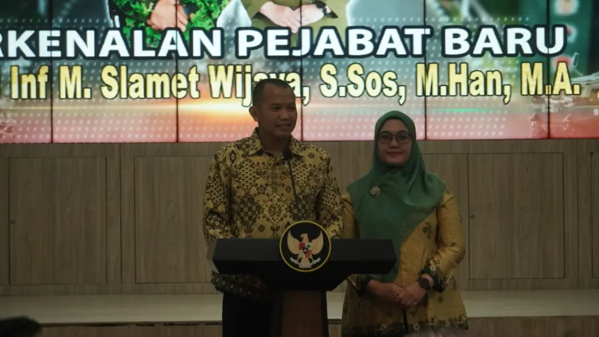 BERALIH KOMANDO: Sertijab Danbrigif 9 Kostrad Jember di Pendapa Wahyawibawagraha, Sabtu (1/8). (SIDKIN ALI/RADAR JEMBER)
