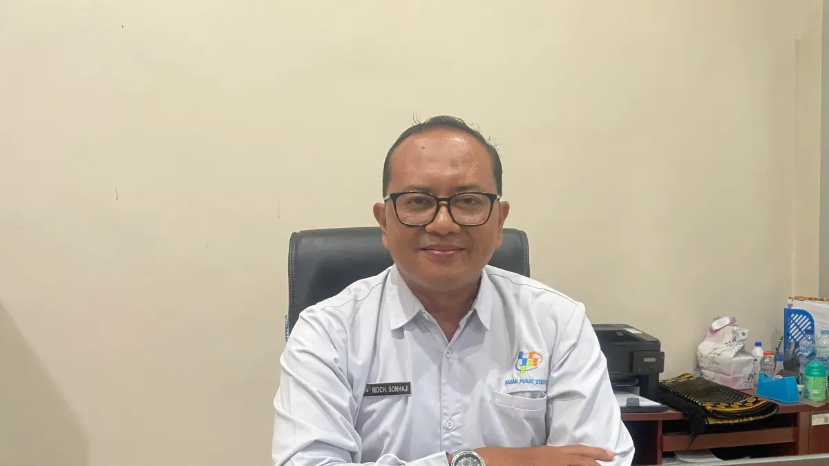 FOTO: Kepala BPS Lumajang, Moch Sonhaji