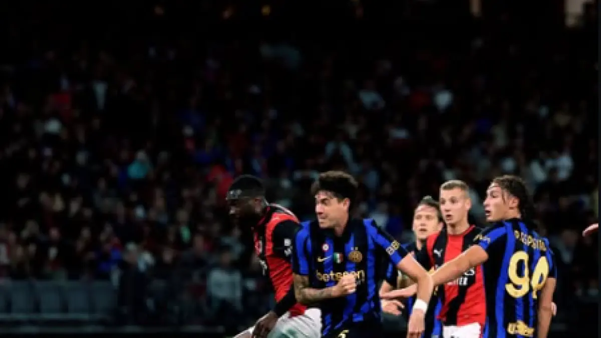 Laga pramusim AC Milan vs Inter Milan di Australia