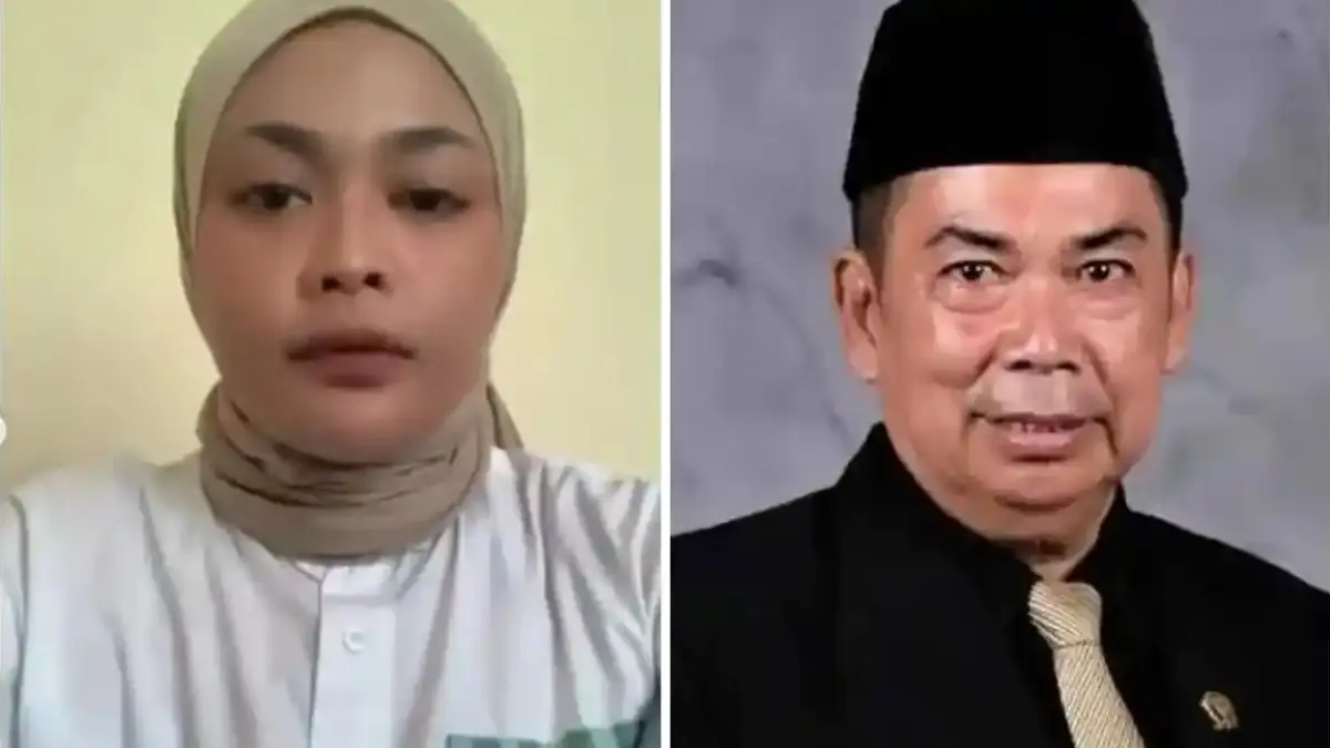 Nakes Norma Zahara yang lontarkan komentar nirempati kepada pasien BPJS, Yurizal, di medos, diduga anak pejabar DPRD Tasikmalaya. 