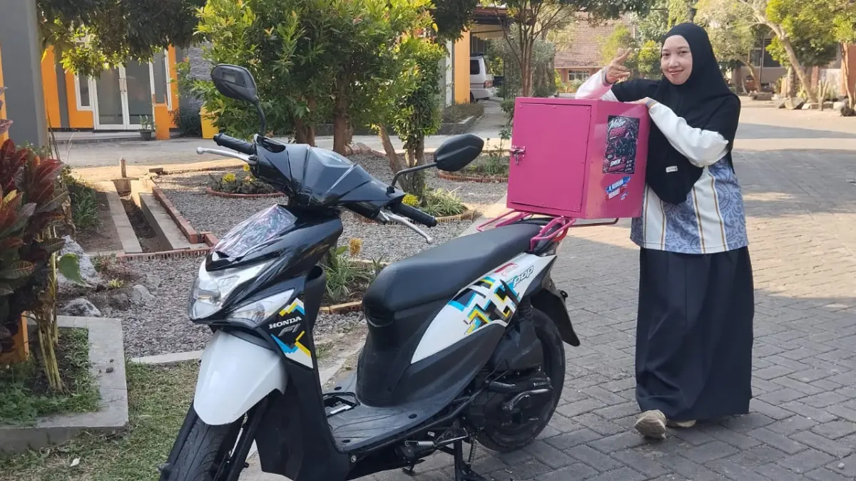 Wow Super Keren! SMKN 3 Bondowoso Sukses Bikin Motor Hybrid BBM-Gas, Tembus 245 KM Jika Pakai Gas
