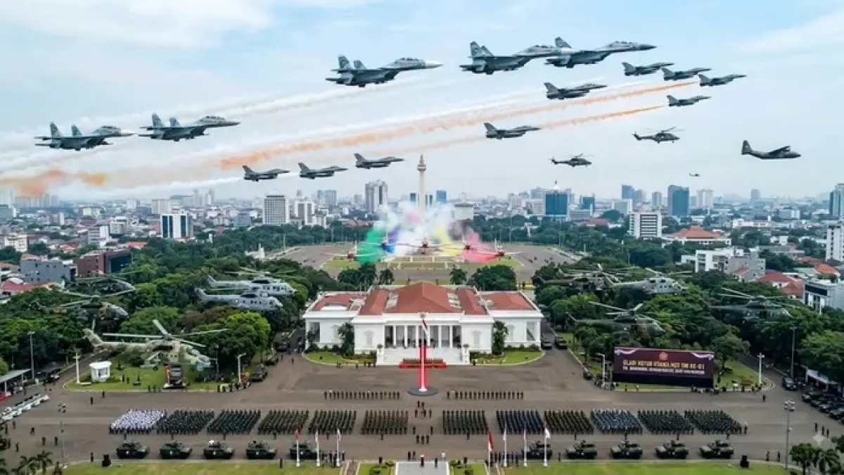 81 Pesawat Akan Hiasi Langit Jakarta