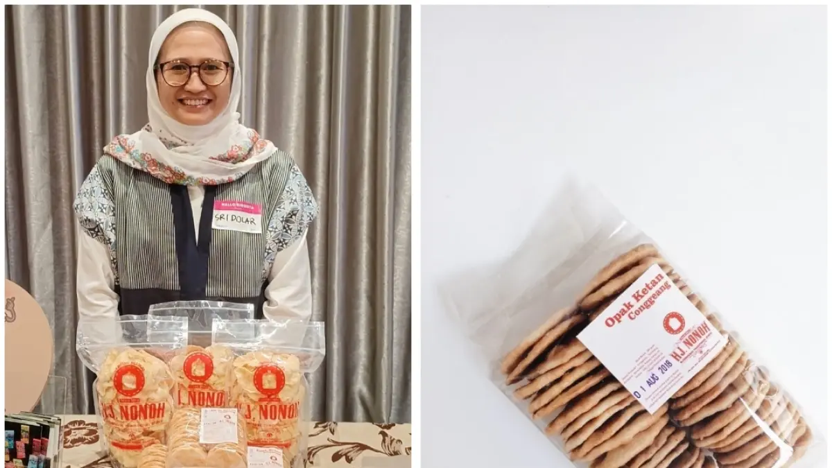 Berbekal resep yang diwariskan secara turun-temurun, Kelompok Usaha Harapan Bersama mengolah beragam makanan ringan tradisional khas Sunda