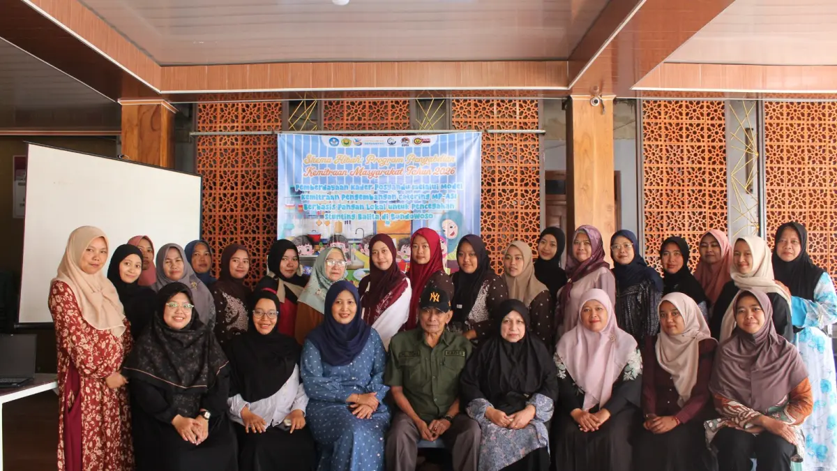 Pemberdayaan Kader Posyandu melalui Model Kemitraan Pengembangan Catering MP-ASI Berbasis Pangan Lokal untuk Pencegahan Stunting Balita di Bondowoso