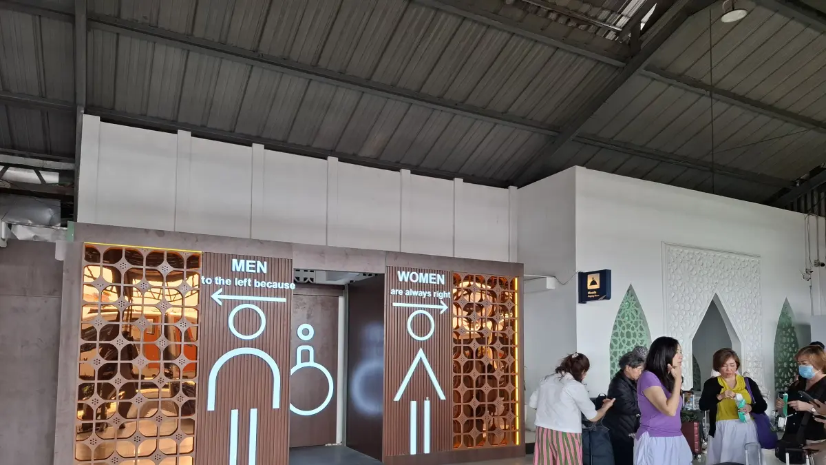 Tampak toilet di stasiun semarang, (HUMAS DAOP 4 SEMARANG)