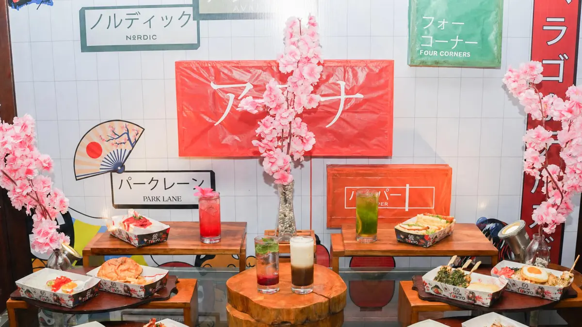 Menu makanan 60 Second to Tokyo
