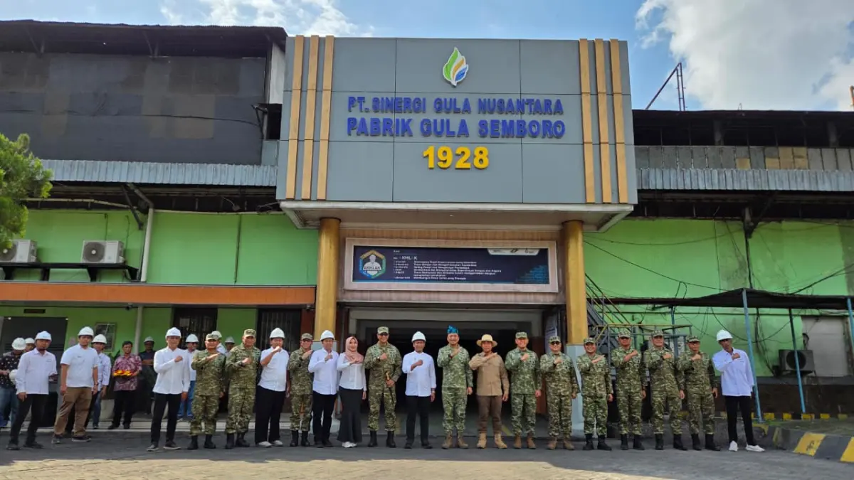 PT Sinergi Gula Nusantara (SGN) terus Perkuat Industri Gula Menuju Kemandirian Ketahanan Pangan