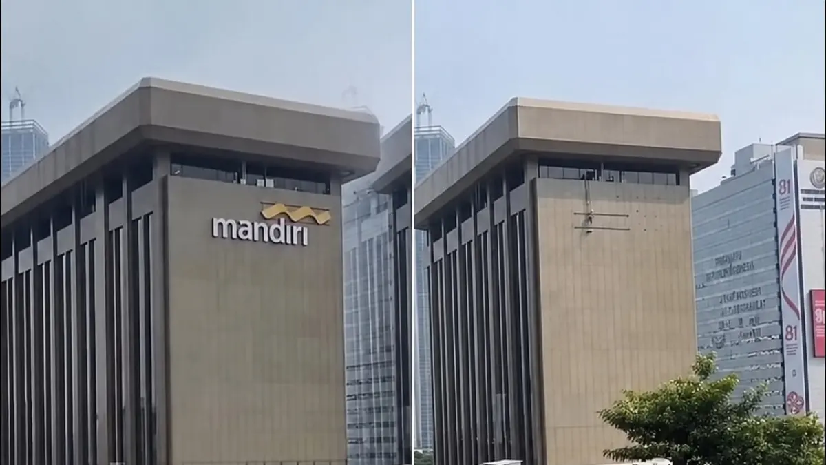 Bank Mandiri Ketakutan, Logo Raksasa Dicopot Agar Terhindar Amukan Massa
