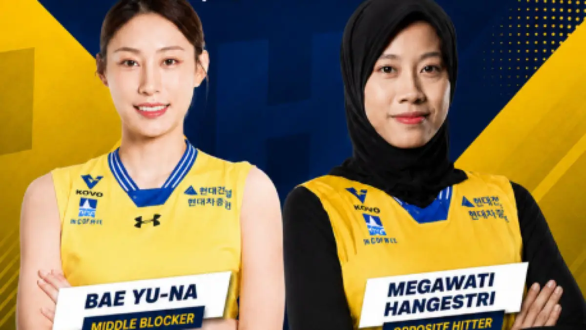 Kemiripan Bae Yu Na dan Megawati Hangestri jadi perbincangan banyak fans
