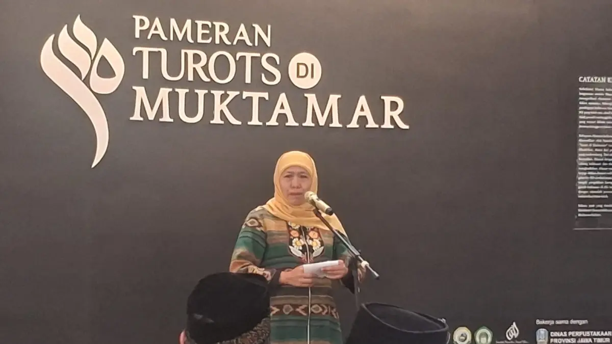 Buka Pameran Ribuan Turots Muktamar, Gubernur Jatim: UINSA buka Prodi Pasca SarjanaTurots