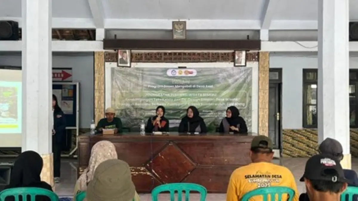 Co-Design Kalipinusan Poncosumo : Wisata Sekaligus Jalur Evakuasi