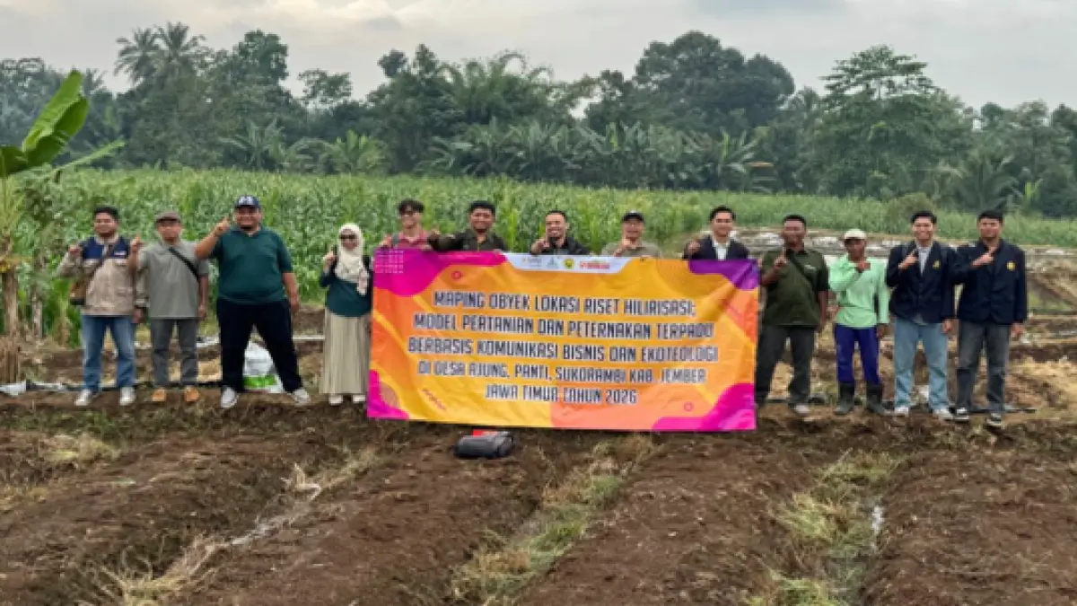 Model Pertanian–Peternakan Terpadu Berbasis Pesantren Mulai Diuji di Jember