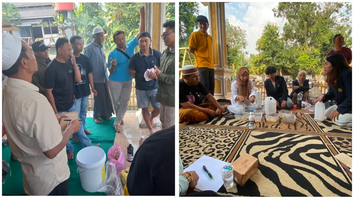 Selain PGPR, program pengabdian juga memperkenalkan Plant Growth-Promoting Endophyte (PGPE) dan Mikroorganisme Lokal (MOL) sebagai alternatif teknologi yang dapat mendukung kegiatan pertanian berkelanjutan