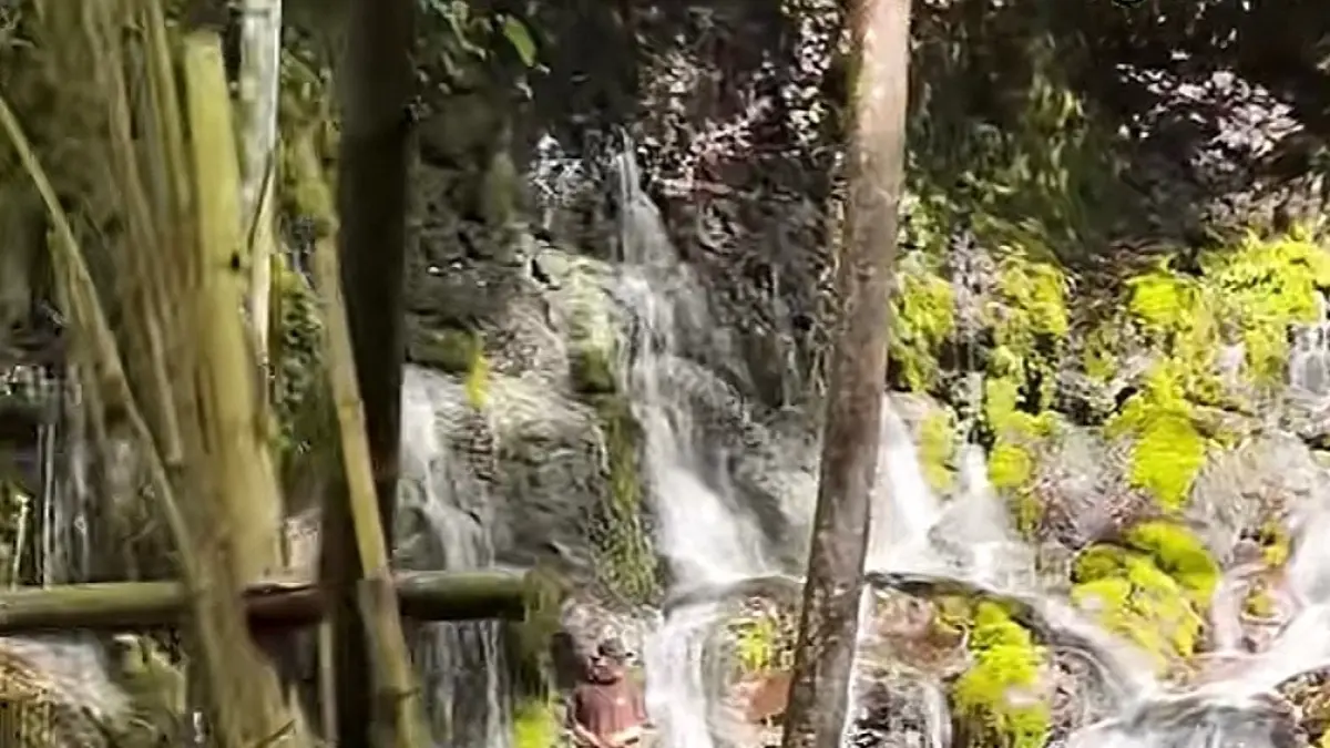 Tangkap layar wisata Sumber Telu di Pronojiwo. (TT BAGUS ADC)
