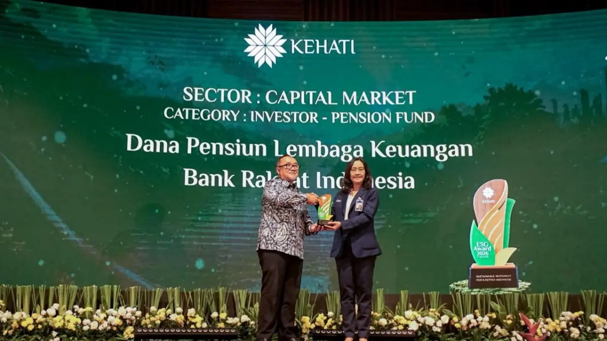 DPLK BRI meraih penghargaan sebagai pemenang pada Sektor Pasar Modal (Capital Market) untuk kategori Dana Pensiun (Pension Fund).