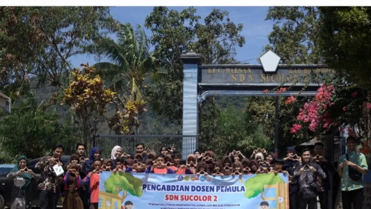 Sinergi bersama dalam mengenal dan menjaga keanekaragaman hayati melalui pendidikan konservasi berbasis BioBlitz di SDN Sucolor 2
