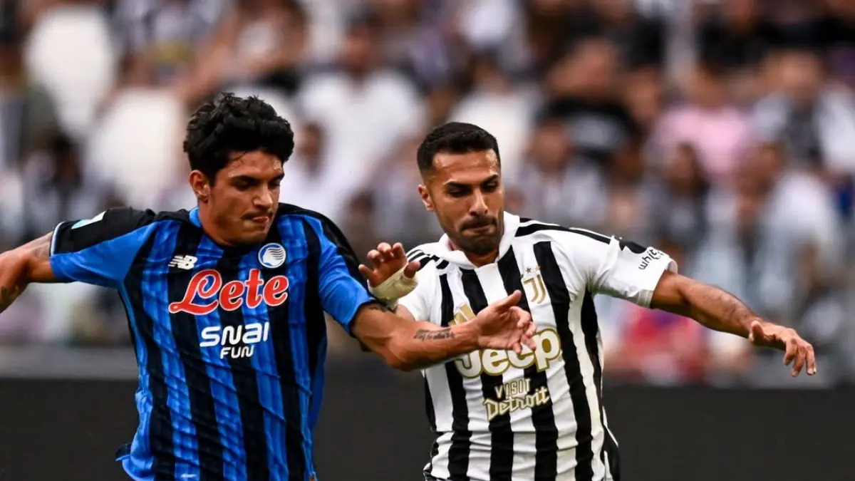 Laga sengit Juventus vs Atalanta
