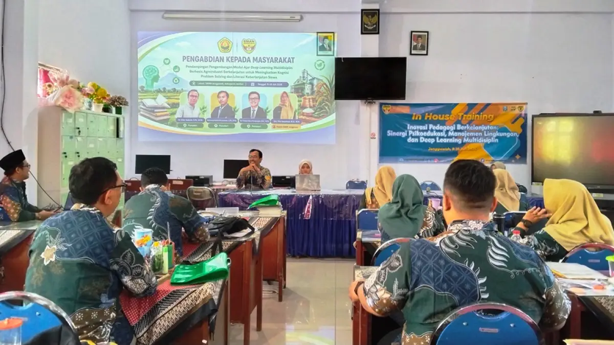 Pemaparan Materi co-design modul ajar dan Lembar Kerja Murid.
