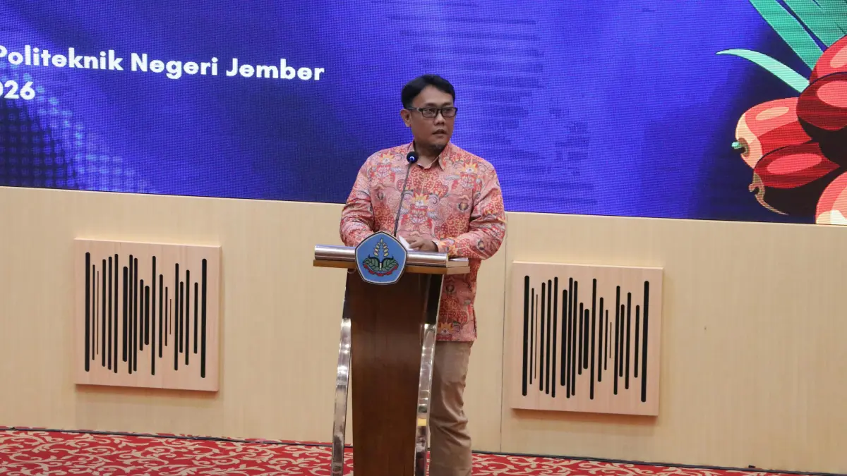 Wakil Direktur Polije Bidang Kemahasiswaan dan Sistem Informasi Polije, Wahyu Kurnia Dewanto, S.Kom., M.T.