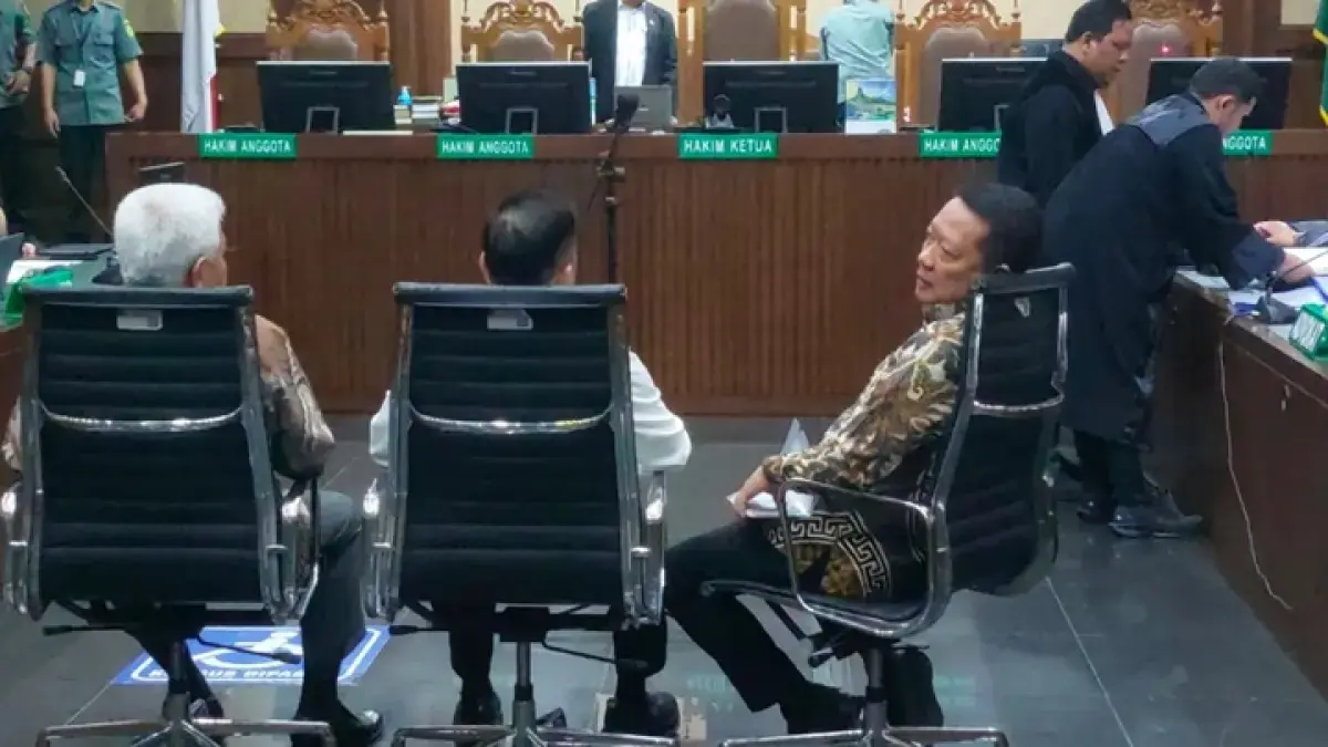 Febrie Adriansyah di Pengadilan Tipikor pada Pengadilan Negeri Jakarta Pusat, Rabu (14/10/226) (JAWA POS GROUP)