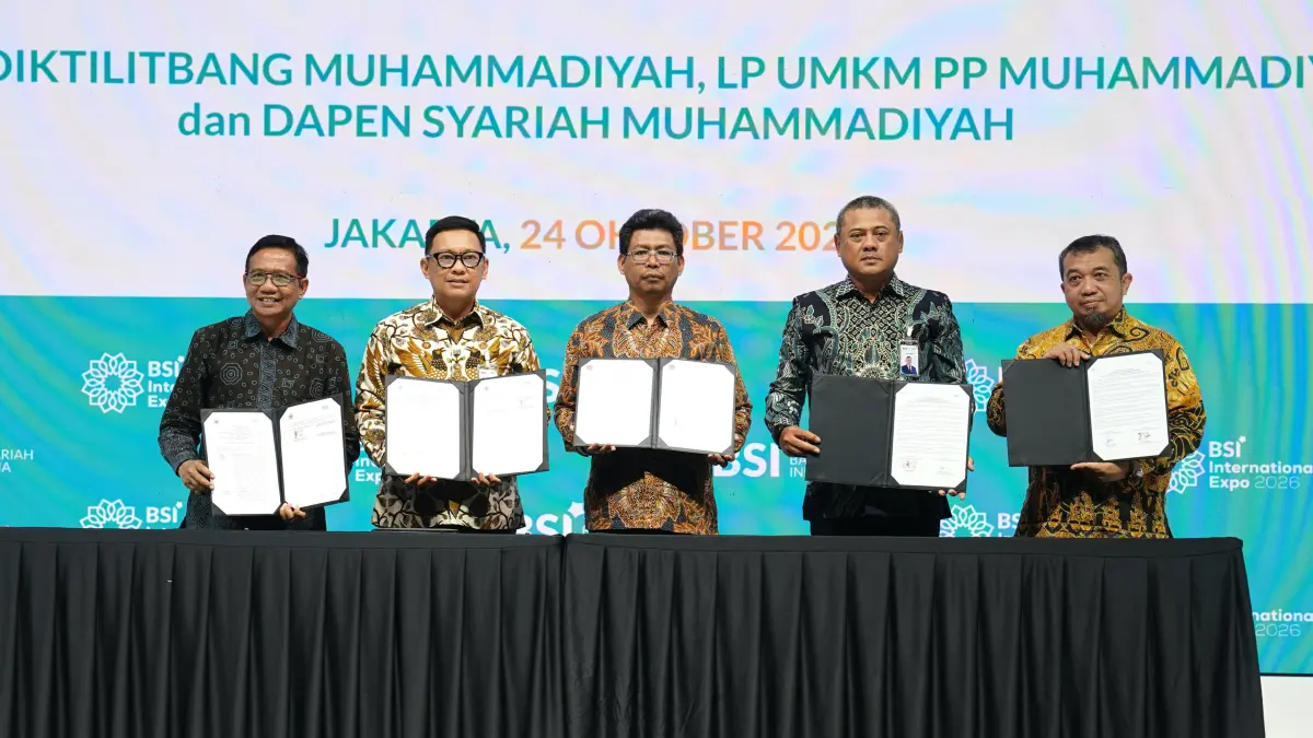 BSI Perluas Sinergi dengan Muhammadiyah, Sasar 164 Kampus dan 50.000 UMKM