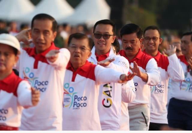 Ilustrasi: Presiden Joko Widodo bersama Menpora Imam Nahrawi. (Dok JawaPos.com)