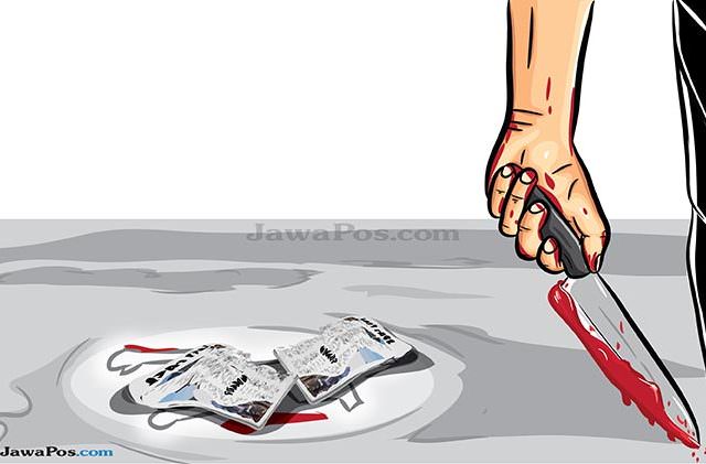 ILUSTRASI PEMBUNUHAN (Kokoh Praba/JawaPos.com)