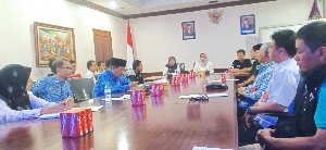 Persiapan Smart Village yang dihadiri oleh Wakil Bupati Lumajang, Indah Amperawati dan Tim Validasi dari PT. Telkom Indonesia.