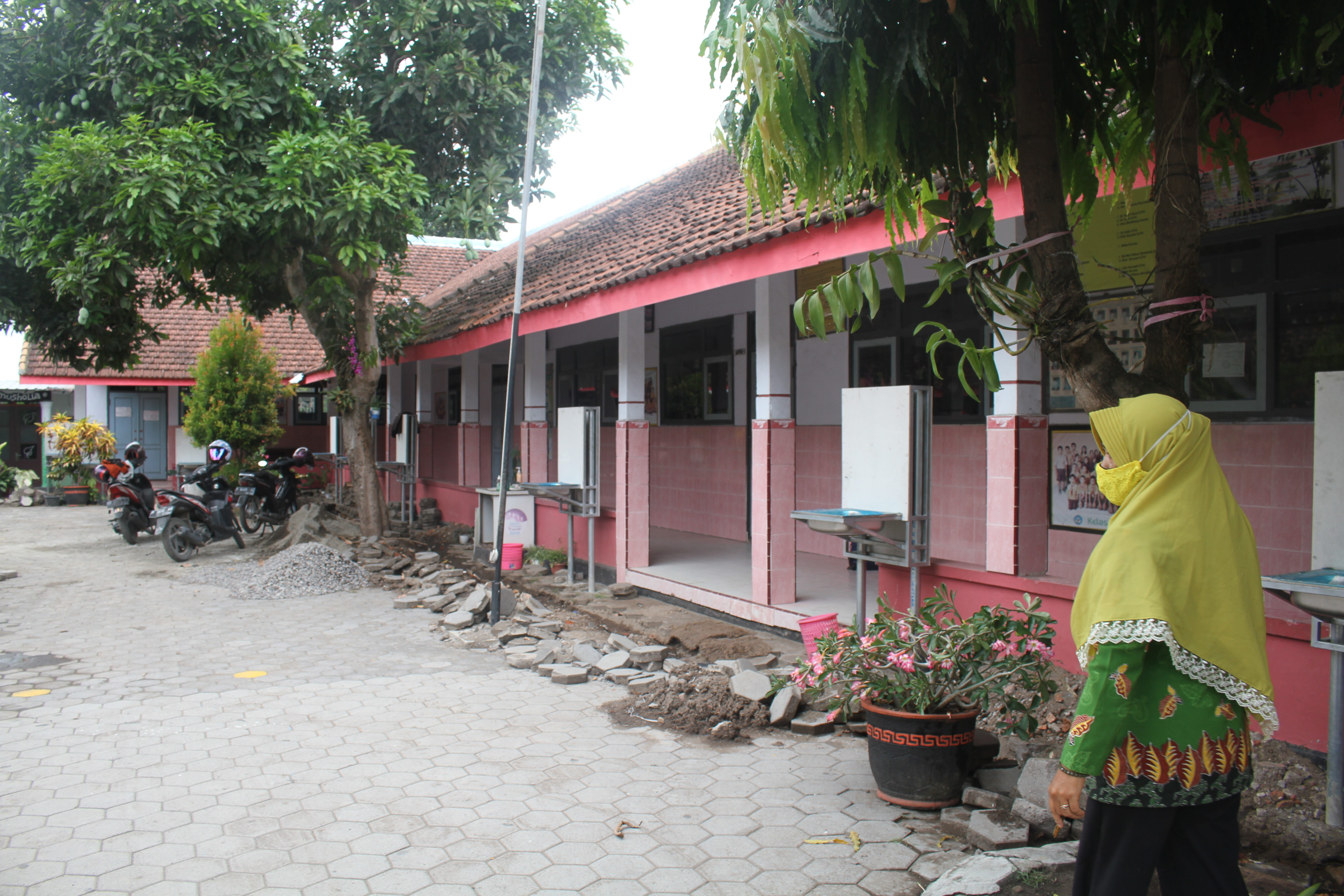 SEPI: Kondisi salah satu sekolah di SDN Kaliwining 01.