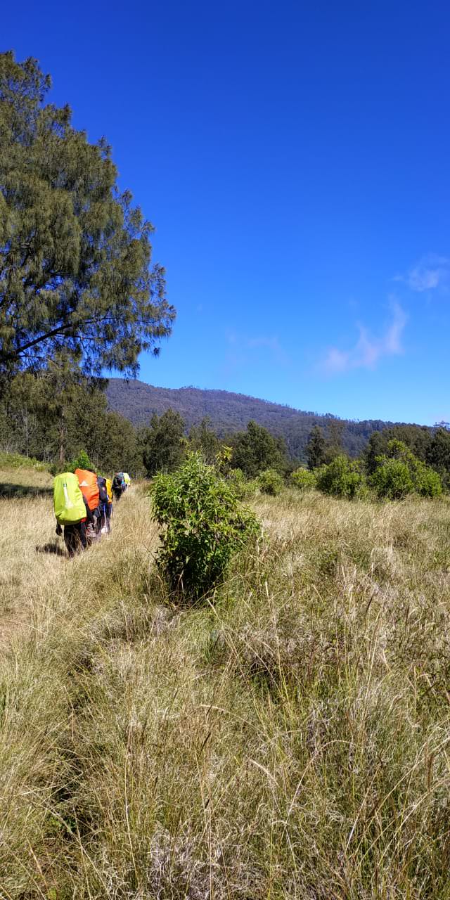 KEGIATAN MENANTANG: Tren mendaki gunung kini tengah digandrungi di kalangan anak muda. Namun, pada masa pandemi saat ini terdapat aturan khusus bagi para pendaki yang hendak mendaki gunung.