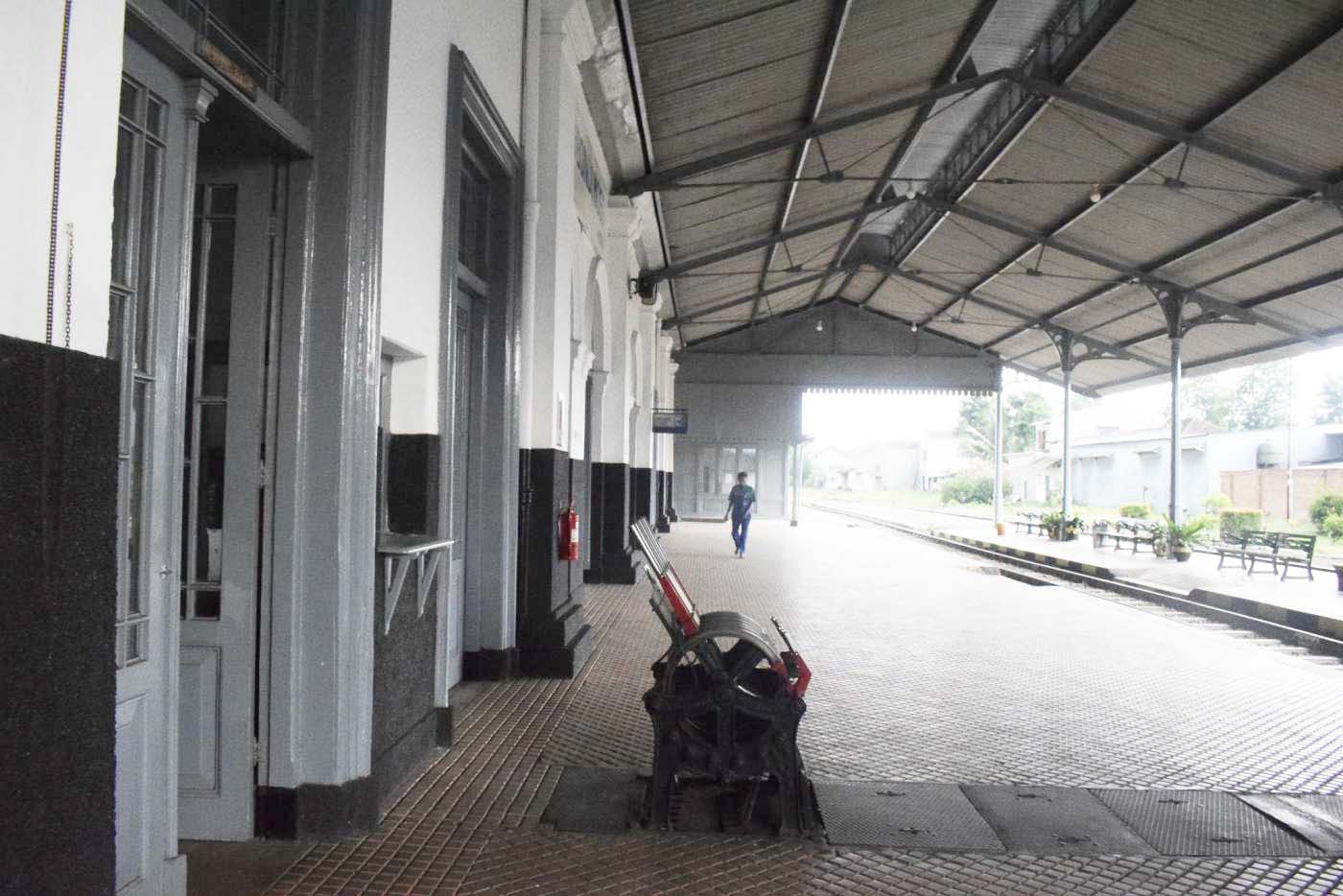 SAAT INI MUSEUM: Stasiun Bondowoso menjadi satu-satunya bangunan bersejarah yang sudah ditetapkan menjadi bangunan cagar budaya.