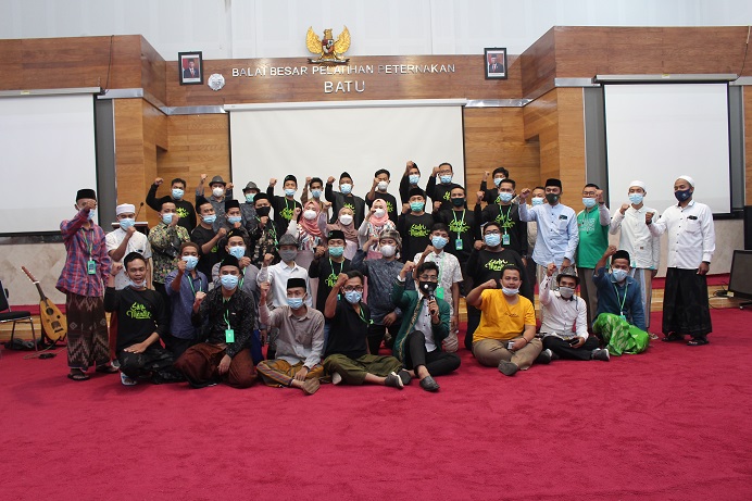 BELAJAR BERSAMA: Kantor Perwakilan Bank Indonesia Jember bekerja sama dengan Pondok Pesantren Bahrul Maghfiroh Malang menggelar Capacity Building Kemandirian Ekonomi Pesantren, 5-8 April lalu.