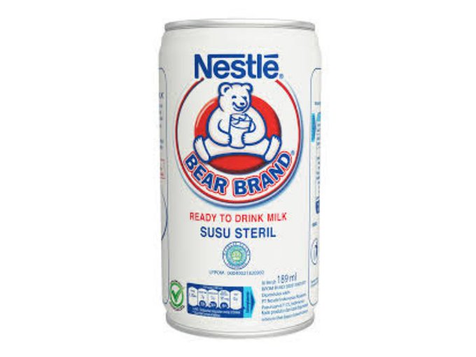Susu Bear Brand dalam kemasan kaleng (tangkapan layar via Twitter)