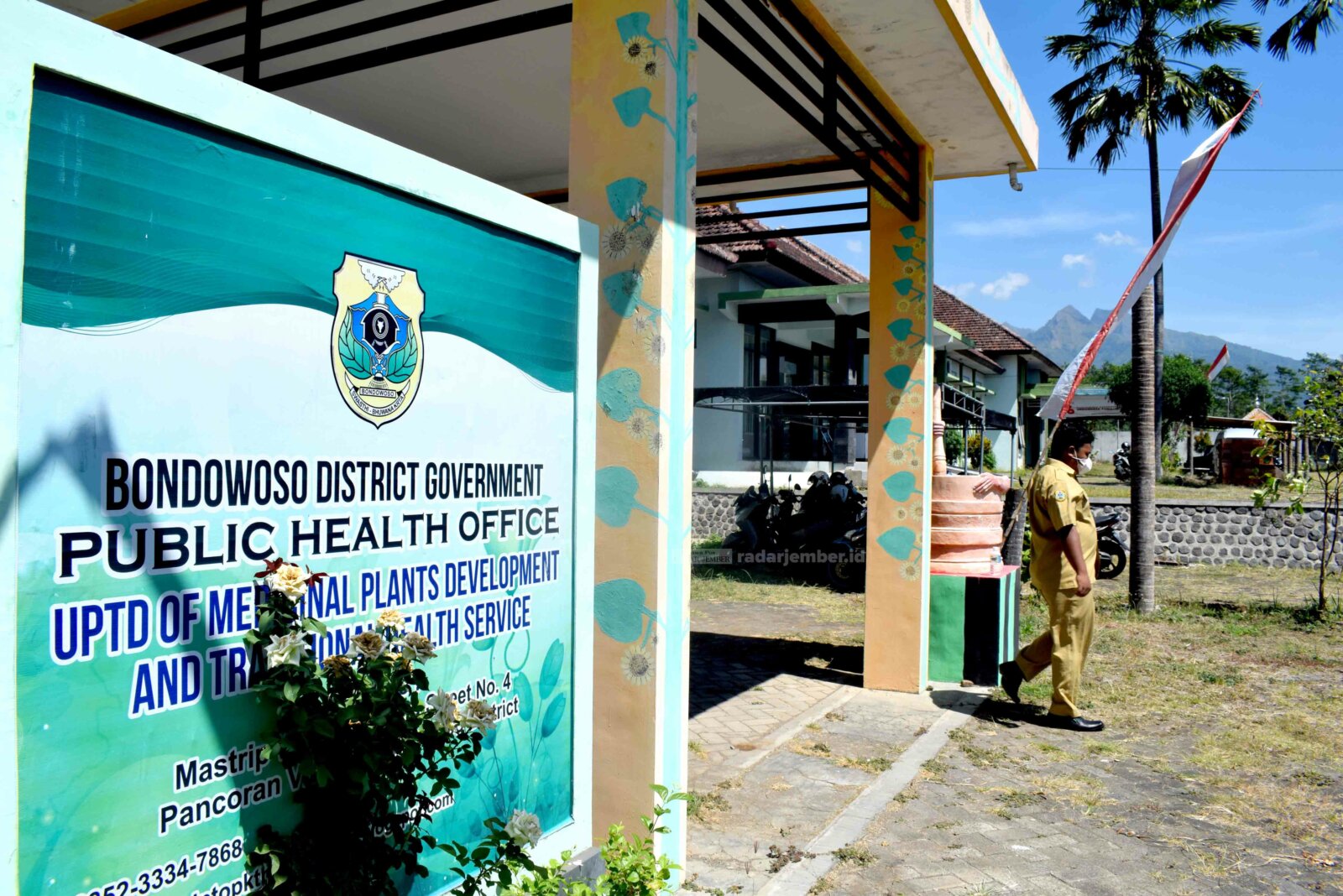 SUDAH SIAP: Area UPTD Pengembangan Tanaman Obat dan Pelayanan Kesehatan Tradisional (PTO PKT) yang berada Desa Pancoran sudah siap digunakan menjadi lokasi isolasi terpusat (isoter) bagi pasien isolasi mandiri (isoman) dengan gejala ringan ataupun tanpa g