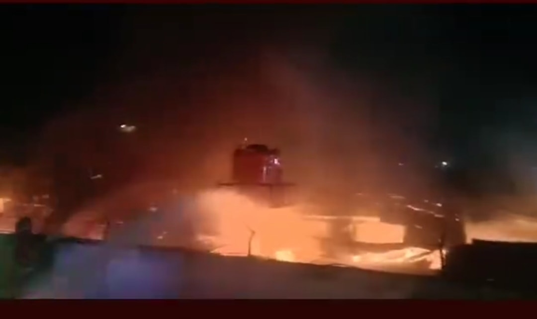 Kebakaran Lapas Klas 1 Tangerang, Rabu (8/9). (Source: Dok Jawapos.com)