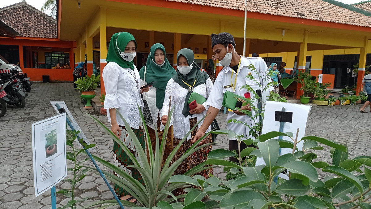 DINILAI: Tim juri Pawon Urip Kecamatan Sumbersuko melakukan penilaian lomba Pawon Urip di Balai Desa Labruk Kidul, Sumbersuko, kemarin. Hal tersebut dilakukan untuk menyongsong lomba Pawon Urip tingkat kabupaten.