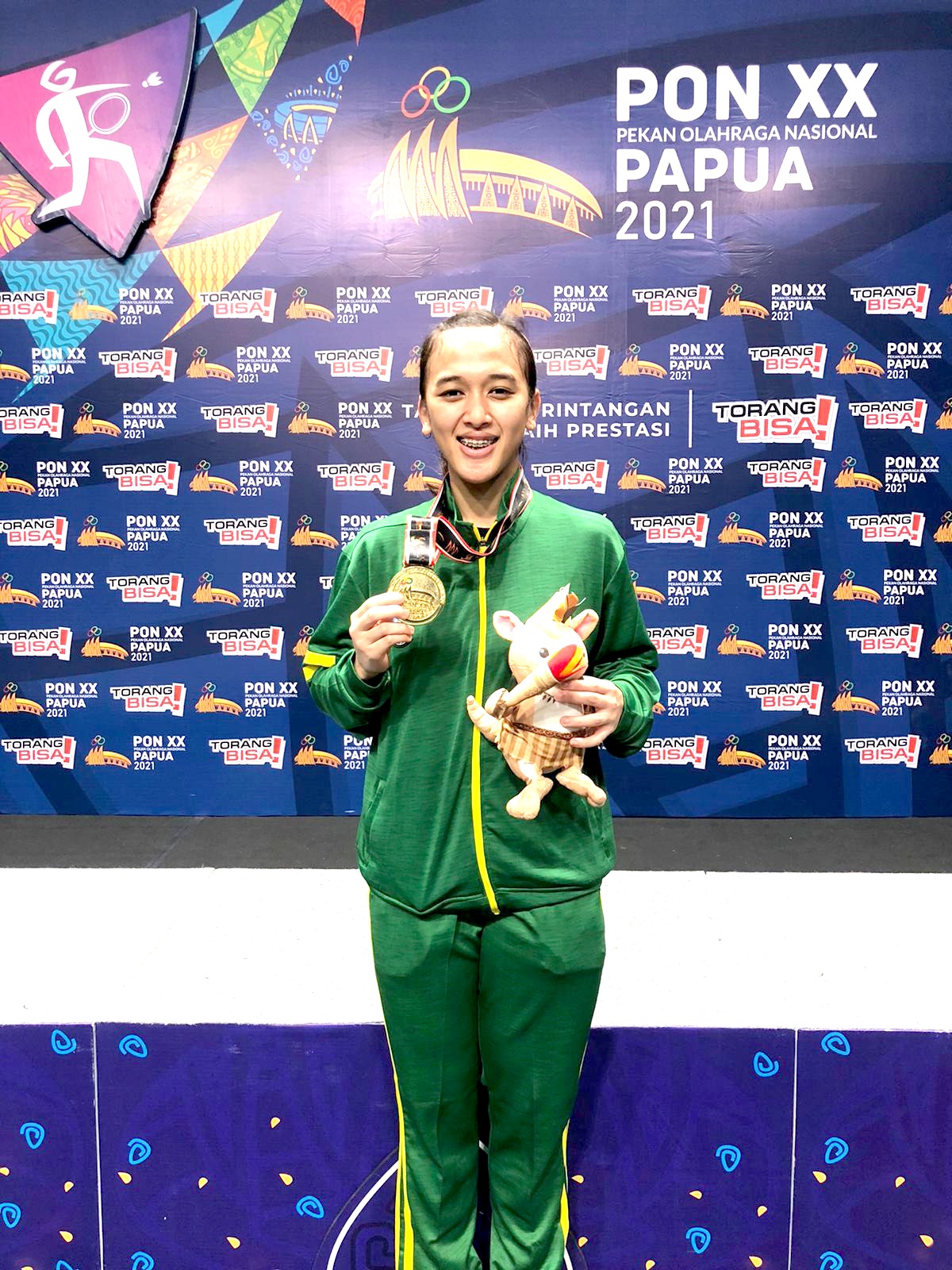 Febriana Dwipuji Kusuma, Peraih Emas di PON XX Papua