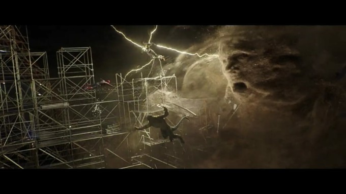 Tangkapan layar cuplikan video trailer Spider-Man: No Way Home