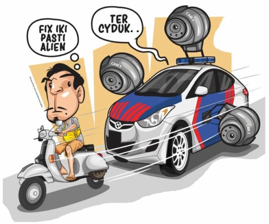 Ilustrasi Grafis Radar Jember