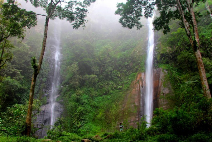 Air Terjun Tancak Kembar (Widarsha/detikTravel)
